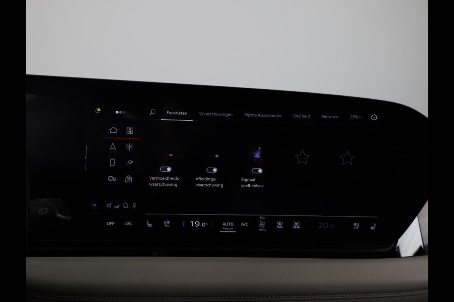 Audi A6 Avant e-tron Advanced edition performance 100 kWh 367pk | SOH 99% | Adaptieve cruise controle | Stoelventilatie | Pack Tech Pro | Beige Leder