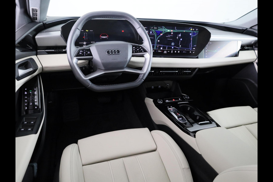 Audi A6 Avant e-tron Advanced edition performance 100 kWh 367pk | SOH 99% | Adaptieve cruise controle | Stoelventilatie | Pack Tech Pro | Beige Leder