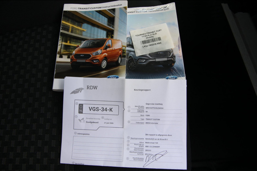 Ford Transit Custom 300 2.0 TDCI L1H1 130PK Automaat Trend / Camera / Trekhaak / Sync 3