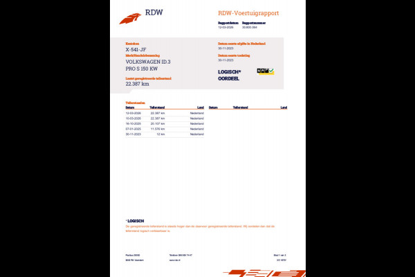 Volkswagen ID.3 Pro S Business 77 kWh /204PK /Camera /Led /Half leer