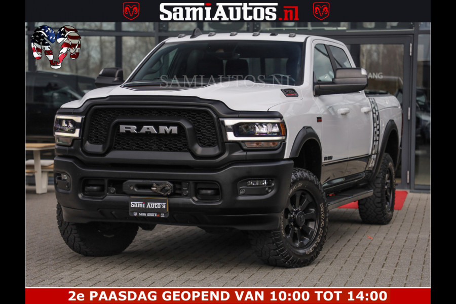 Dodge Ram 2500 POWER WAGON | 6 PERSOONS | 6.4 V8 4X4 | ADAPTIVE | FULL LED | TREK LIER | OPEN DAK | 6.4F BAK | 3500KG | CAMERA V+A | SPER DIFF | TWO TONE UITVOERING | ALARM | VOLLE UITVOERING |