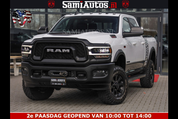 Dodge Ram 2500 POWER WAGON | 6 PERSOONS | 6.4 V8 4X4 | ADAPTIVE | FULL LED | TREK LIER | OPEN DAK | 6.4F BAK | 3500KG | CAMERA V+A | SPER DIFF | TWO TONE UITVOERING | ALARM | VOLLE UITVOERING |