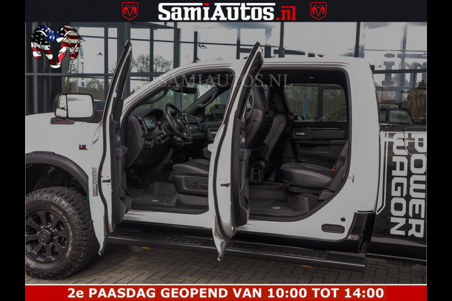 Dodge Ram 2500 POWER WAGON | 6 PERSOONS | 6.4 V8 4X4 | ADAPTIVE | FULL LED | TREK LIER | OPEN DAK | 6.4F BAK | 3500KG | CAMERA V+A | SPER DIFF | TWO TONE UITVOERING | ALARM | VOLLE UITVOERING |