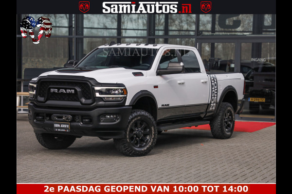 Dodge Ram 2500 POWER WAGON | 6 PERSOONS | 6.4 V8 4X4 | ADAPTIVE | FULL LED | TREK LIER | OPEN DAK | 6.4F BAK | 3500KG | CAMERA V+A | SPER DIFF | TWO TONE UITVOERING | ALARM | VOLLE UITVOERING |
