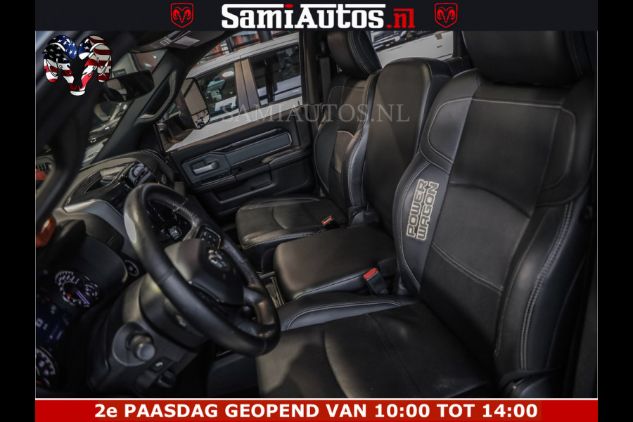 Dodge Ram 2500 POWER WAGON | 6 PERSOONS | 6.4 V8 4X4 | ADAPTIVE | FULL LED | TREK LIER | OPEN DAK | 6.4F BAK | 3500KG | CAMERA V+A | SPER DIFF | TWO TONE UITVOERING | ALARM | VOLLE UITVOERING |