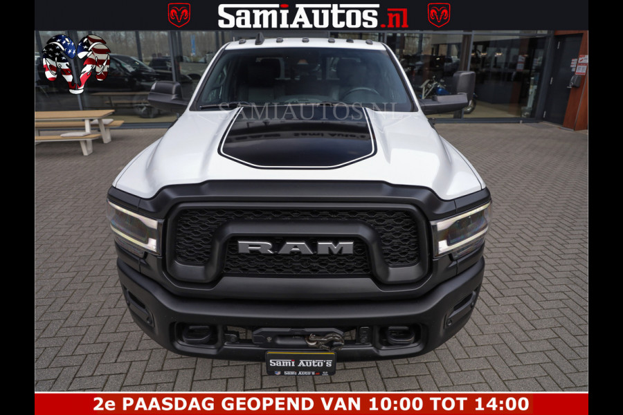 Dodge Ram 2500 POWER WAGON | 6 PERSOONS | 6.4 V8 4X4 | ADAPTIVE | FULL LED | TREK LIER | OPEN DAK | 6.4F BAK | 3500KG | CAMERA V+A | SPER DIFF | TWO TONE UITVOERING | ALARM | VOLLE UITVOERING |