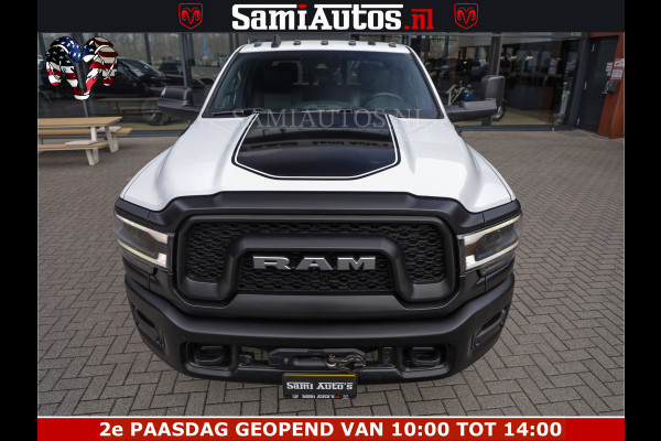 Dodge Ram 2500 POWER WAGON | 6 PERSOONS | 6.4 V8 4X4 | ADAPTIVE | FULL LED | TREK LIER | OPEN DAK | 6.4F BAK | 3500KG | CAMERA V+A | SPER DIFF | TWO TONE UITVOERING | ALARM | VOLLE UITVOERING |