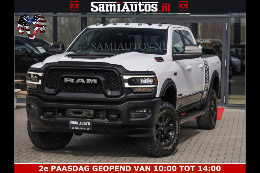 Dodge Ram 2500 POWER WAGON | 6 PERSOONS | 6.4 V8 4X4 | ADAPTIVE | FULL LED | TREK LIER | OPEN DAK | 6.4F BAK | 3500KG | CAMERA V+A | SPER DIFF | TWO TONE UITVOERING | ALARM | VOLLE UITVOERING |