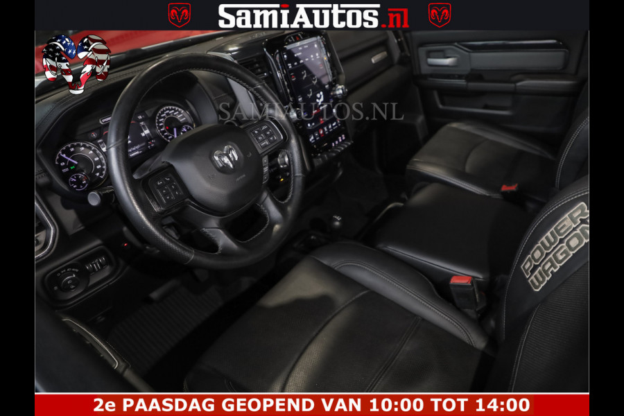 Dodge Ram 2500 POWER WAGON | 6 PERSOONS | 6.4 V8 4X4 | ADAPTIVE | FULL LED | TREK LIER | OPEN DAK | 6.4F BAK | 3500KG | CAMERA V+A | SPER DIFF | TWO TONE UITVOERING | ALARM | VOLLE UITVOERING |