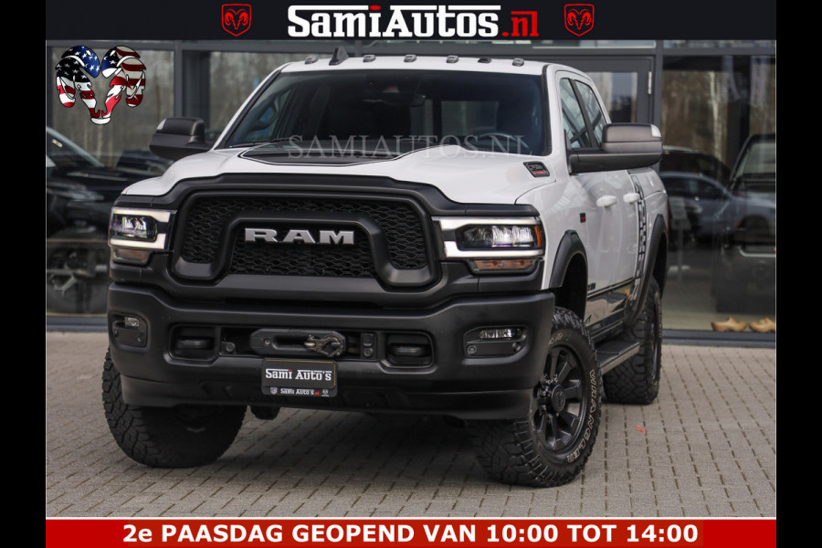 Dodge Ram 2500 POWER WAGON | 6 PERSOONS | 6.4 V8 4X4 | ADAPTIVE | FULL LED | TREK LIER | OPEN DAK | 6.4F BAK | 3500KG | CAMERA V+A | SPER DIFF | TWO TONE UITVOERING | ALARM | VOLLE UITVOERING |