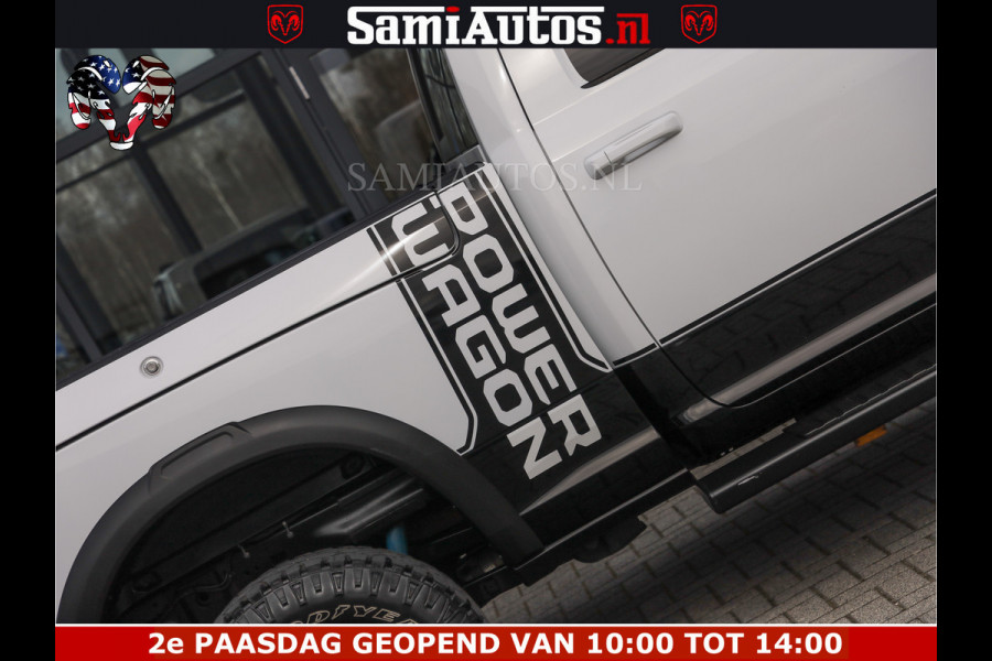 Dodge Ram 2500 POWER WAGON | 6 PERSOONS | 6.4 V8 4X4 | ADAPTIVE | FULL LED | TREK LIER | OPEN DAK | 6.4F BAK | 3500KG | CAMERA V+A | SPER DIFF | TWO TONE UITVOERING | ALARM | VOLLE UITVOERING |