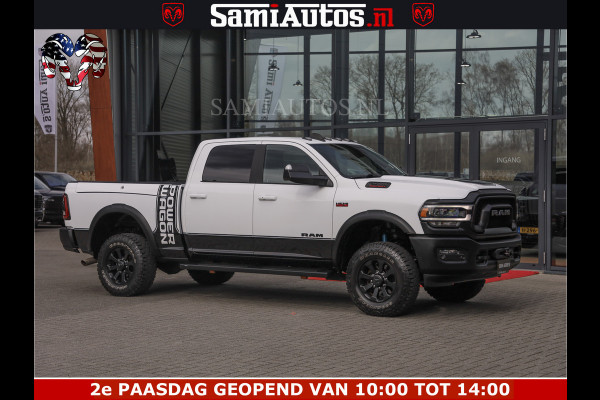 Dodge Ram 2500 POWER WAGON | 6 PERSOONS | 6.4 V8 4X4 | ADAPTIVE | FULL LED | TREK LIER | OPEN DAK | 6.4F BAK | 3500KG | CAMERA V+A | SPER DIFF | TWO TONE UITVOERING | ALARM | VOLLE UITVOERING |