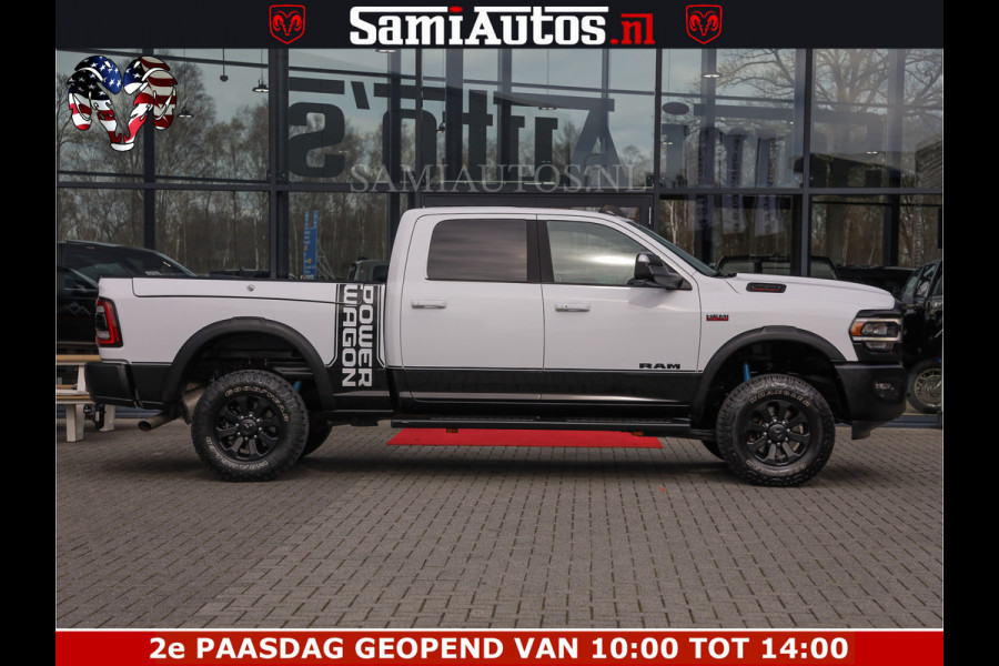 Dodge Ram 2500 POWER WAGON | 6 PERSOONS | 6.4 V8 4X4 | ADAPTIVE | FULL LED | TREK LIER | OPEN DAK | 6.4F BAK | 3500KG | CAMERA V+A | SPER DIFF | TWO TONE UITVOERING | ALARM | VOLLE UITVOERING |