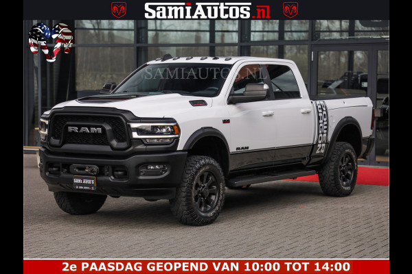 Dodge Ram 2500 POWER WAGON | 6 PERSOONS | 6.4 V8 4X4 | ADAPTIVE | FULL LED | TREK LIER | OPEN DAK | 6.4F BAK | 3500KG | CAMERA V+A | SPER DIFF | TWO TONE UITVOERING | ALARM | VOLLE UITVOERING |