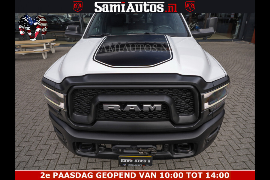 Dodge Ram 2500 POWER WAGON | 6 PERSOONS | 6.4 V8 4X4 | ADAPTIVE | FULL LED | TREK LIER | OPEN DAK | 6.4F BAK | 3500KG | CAMERA V+A | SPER DIFF | TWO TONE UITVOERING | ALARM | VOLLE UITVOERING |