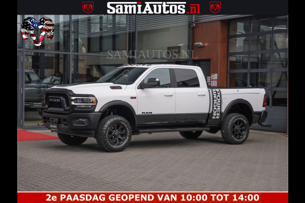 Dodge Ram 2500 POWER WAGON | 6 PERSOONS | 6.4 V8 4X4 | ADAPTIVE | FULL LED | TREK LIER | OPEN DAK | 6.4F BAK | 3500KG | CAMERA V+A | SPER DIFF | TWO TONE UITVOERING | ALARM | VOLLE UITVOERING |