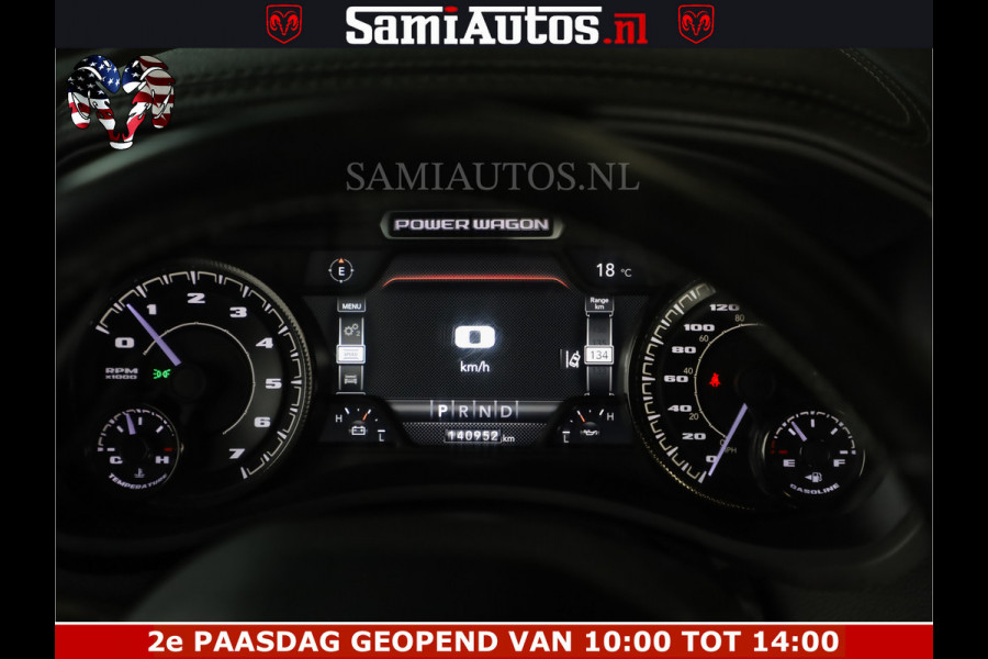Dodge Ram 2500 POWER WAGON | 6 PERSOONS | 6.4 V8 4X4 | ADAPTIVE | FULL LED | TREK LIER | OPEN DAK | 6.4F BAK | 3500KG | CAMERA V+A | SPER DIFF | TWO TONE UITVOERING | ALARM | VOLLE UITVOERING |
