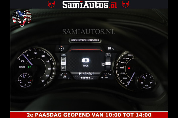 Dodge Ram 2500 POWER WAGON | 6 PERSOONS | 6.4 V8 4X4 | ADAPTIVE | FULL LED | TREK LIER | OPEN DAK | 6.4F BAK | 3500KG | CAMERA V+A | SPER DIFF | TWO TONE UITVOERING | ALARM | VOLLE UITVOERING |
