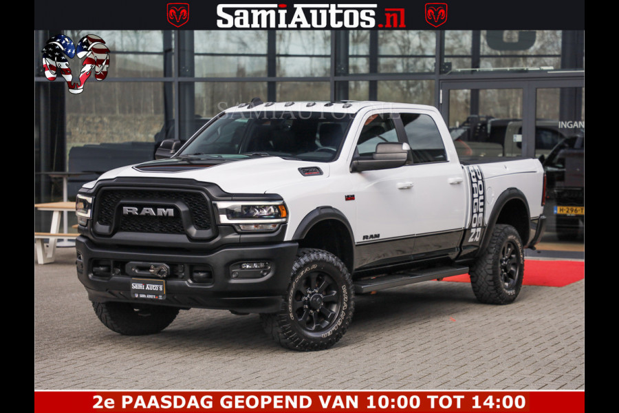 Dodge Ram 2500 POWER WAGON | 6 PERSOONS | 6.4 V8 4X4 | ADAPTIVE | FULL LED | TREK LIER | OPEN DAK | 6.4F BAK | 3500KG | CAMERA V+A | SPER DIFF | TWO TONE UITVOERING | ALARM | VOLLE UITVOERING |