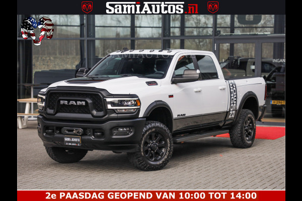 Dodge Ram 2500 POWER WAGON | 6 PERSOONS | 6.4 V8 4X4 | ADAPTIVE | FULL LED | TREK LIER | OPEN DAK | 6.4F BAK | 3500KG | CAMERA V+A | SPER DIFF | TWO TONE UITVOERING | ALARM | VOLLE UITVOERING |