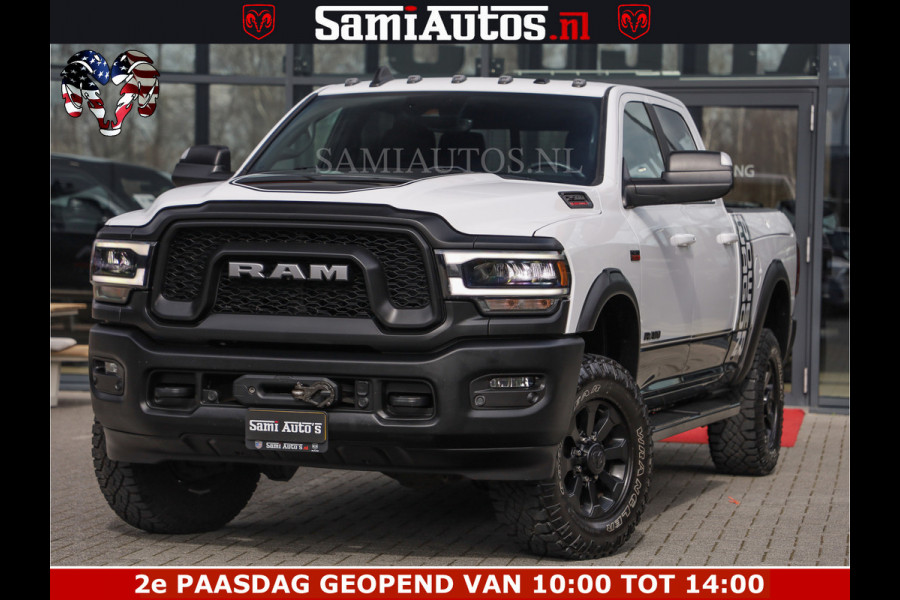 Dodge Ram 2500 POWER WAGON | 6 PERSOONS | 6.4 V8 4X4 | ADAPTIVE | FULL LED | TREK LIER | OPEN DAK | 6.4F BAK | 3500KG | CAMERA V+A | SPER DIFF | TWO TONE UITVOERING | ALARM | VOLLE UITVOERING |