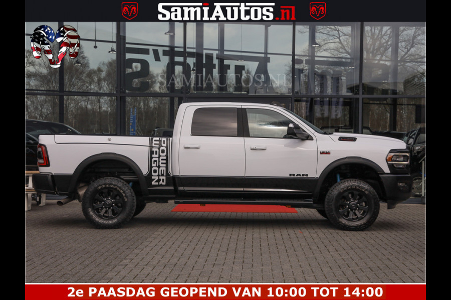 Dodge Ram 2500 POWER WAGON | 6 PERSOONS | 6.4 V8 4X4 | ADAPTIVE | FULL LED | TREK LIER | OPEN DAK | 6.4F BAK | 3500KG | CAMERA V+A | SPER DIFF | TWO TONE UITVOERING | ALARM | VOLLE UITVOERING |