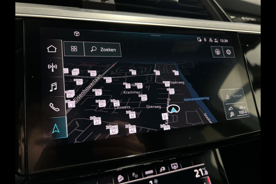 Audi e-tron 55 quattro Advanced edition Plus 95 kWh | voorstoelen verwarmd | cruise control Soh (batterijcheck) Waarde 94,3 %