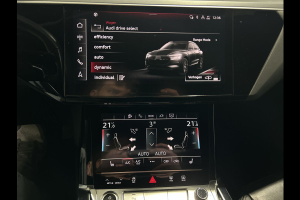 Audi e-tron 55 quattro Advanced edition Plus 95 kWh | voorstoelen verwarmd | cruise control Soh (batterijcheck) Waarde 94,3 %