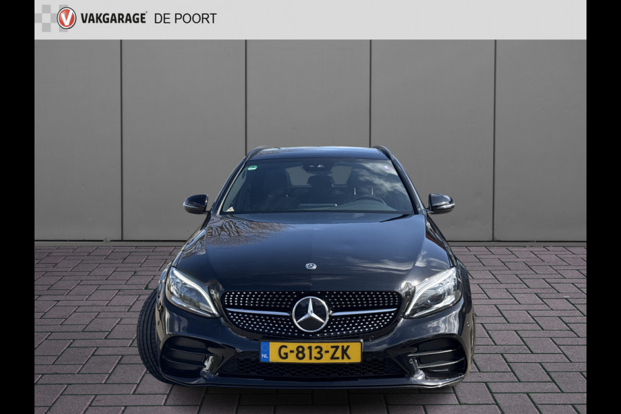 Mercedes-Benz C-Klasse Estate 180 Business Solution AMG | NL-auto | BTW | Pano | Leder | Trekhaak | Sfeerverlichting