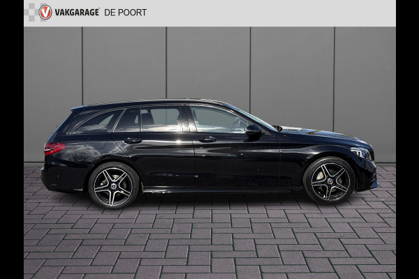 Mercedes-Benz C-Klasse Estate 180 Business Solution AMG | NL-auto | BTW | Pano | Leder | Trekhaak | Sfeerverlichting