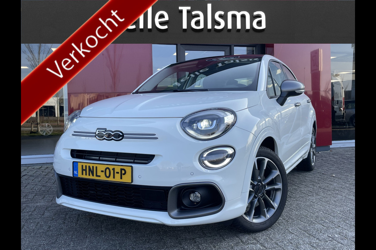 Fiat 500X 1.5 Hybrid Dolcevita Special Edition Cabrio | half Leer/ Stof | Stoelverwarming