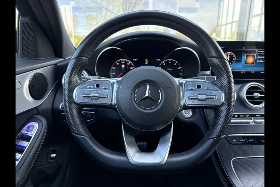 Mercedes-Benz C-Klasse Estate 180 Business Solution AMG | NL-auto | BTW | Pano | Leder | Trekhaak | Sfeerverlichting