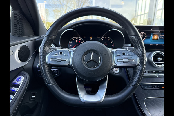 Mercedes-Benz C-Klasse Estate 180 Business Solution AMG | NL-auto | BTW | Pano | Leder | Trekhaak | Sfeerverlichting
