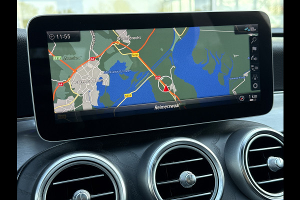 Mercedes-Benz C-Klasse Estate 180 Business Solution AMG | NL-auto | BTW | Pano | Leder | Trekhaak | Sfeerverlichting