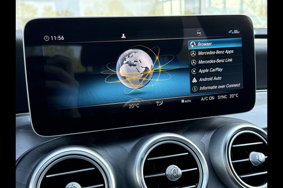 Mercedes-Benz C-Klasse Estate 180 Business Solution AMG | NL-auto | BTW | Pano | Leder | Trekhaak | Sfeerverlichting