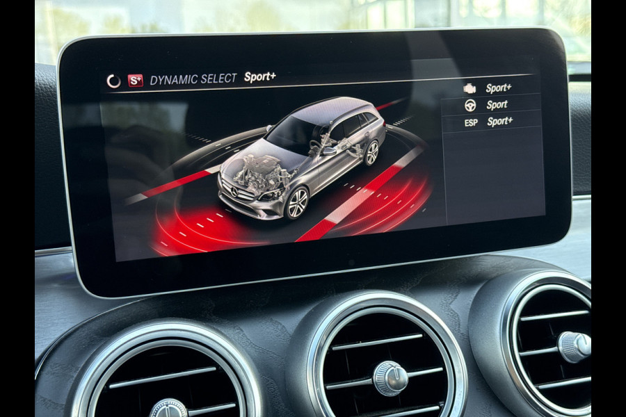 Mercedes-Benz C-Klasse Estate 180 Business Solution AMG | NL-auto | BTW | Pano | Leder | Trekhaak | Sfeerverlichting