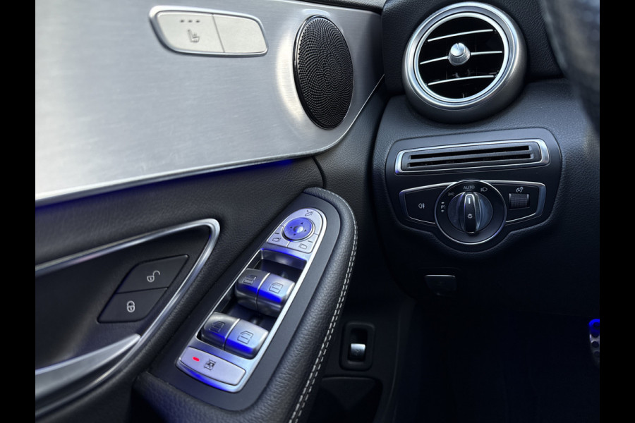 Mercedes-Benz C-Klasse Estate 180 Business Solution AMG | NL-auto | BTW | Pano | Leder | Trekhaak | Sfeerverlichting