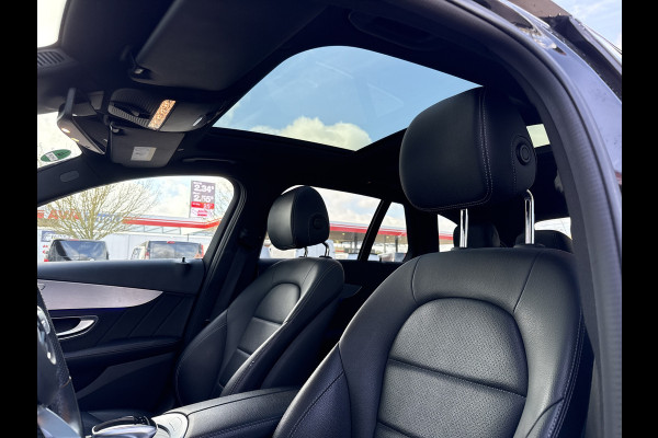 Mercedes-Benz C-Klasse Estate 180 Business Solution AMG | NL-auto | BTW | Pano | Leder | Trekhaak | Sfeerverlichting