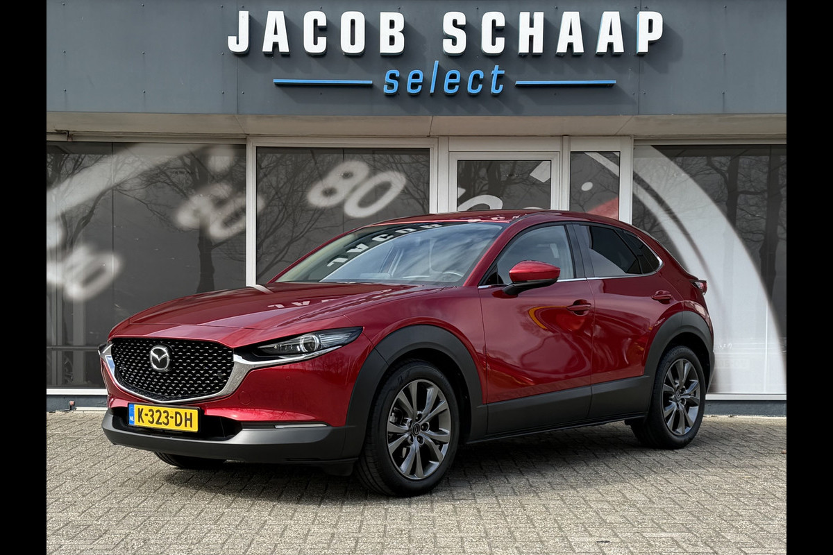 Mazda CX-30 2.0 e-SkyActiv-X M Hybrid Luxury / Trekhaak / Head-Up / Keyless / Leder / Adap. Cruise / Camera