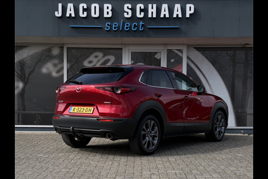 Mazda CX-30 2.0 e-SkyActiv-X M Hybrid Luxury / Trekhaak / Head-Up / Keyless / Leder / Adap. Cruise / Camera
