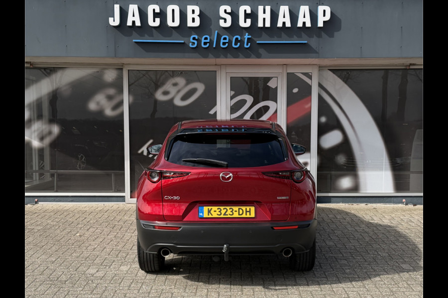 Mazda CX-30 2.0 e-SkyActiv-X M Hybrid Luxury / Trekhaak / Head-Up / Keyless / Leder / Adap. Cruise / Camera