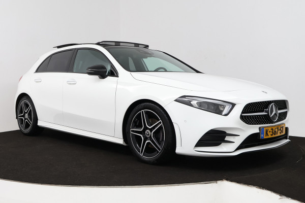 Mercedes-Benz A-Klasse 180 Business Solution AMG (PANORAMADAK, STOELVERWARMING, CAMERA, ELEKTR STOELEN, NAVIGATIE, CRUISE CONTROL)