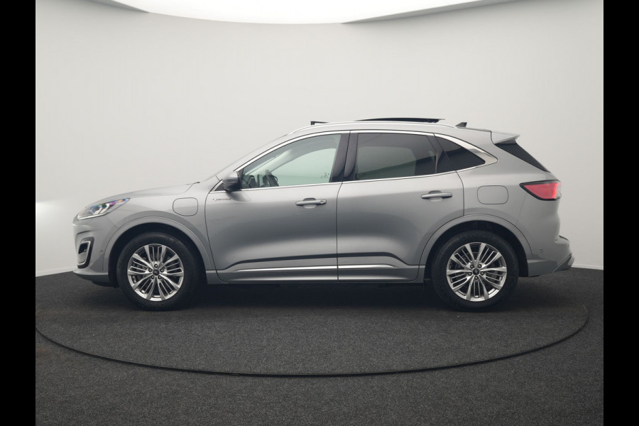 Ford Kuga 2.5 Vignale PHEV 225pk Dealer O.H | Panodak | Head Up | Bang & Olufsen Sound | Adaptive Cruise | 360 Camera | Lederen Sportstoelen Memory & Verwarmd | Keyless | Pilot Assist | Blis | Apple Carplay | Navigatie | Virtual | DAB  Plug In Hybrid |