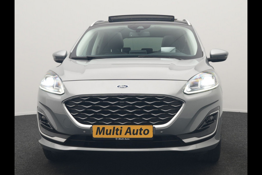 Ford Kuga 2.5 Vignale PHEV 225pk Dealer O.H | Panodak | Head Up | Bang & Olufsen Sound | Adaptive Cruise | 360 Camera | Lederen Sportstoelen Memory & Verwarmd | Keyless | Pilot Assist | Blis | Apple Carplay | Navigatie | Virtual | DAB  Plug In Hybrid |