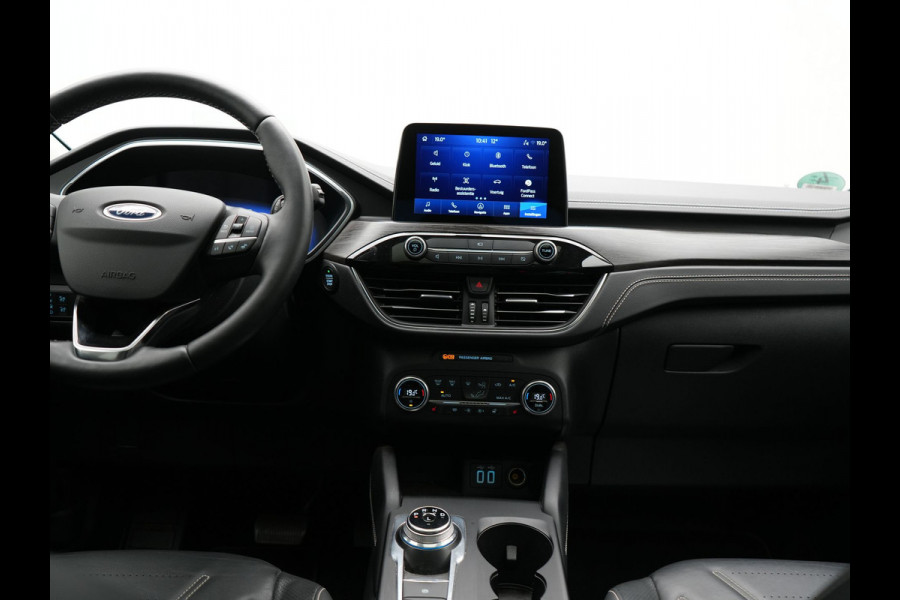 Ford Kuga 2.5 Vignale PHEV 225pk Dealer O.H | Panodak | Head Up | Bang & Olufsen Sound | Adaptive Cruise | 360 Camera | Lederen Sportstoelen Memory & Verwarmd | Keyless | Pilot Assist | Blis | Apple Carplay | Navigatie | Virtual | DAB  Plug In Hybrid |