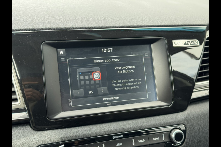 Kia Niro 1.6 GDi Hybrid ExecutiveLine | Halfleder, Navi, Cruise, Camera, Carplay/Android, DAB | NAP |