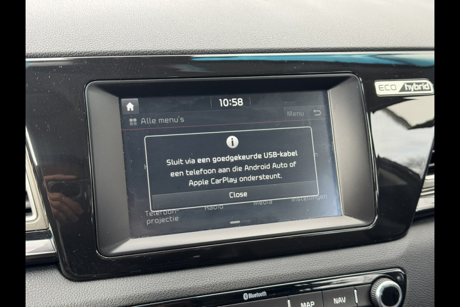 Kia Niro 1.6 GDi Hybrid ExecutiveLine | Halfleder, Navi, Cruise, Camera, Carplay/Android, DAB | NAP |