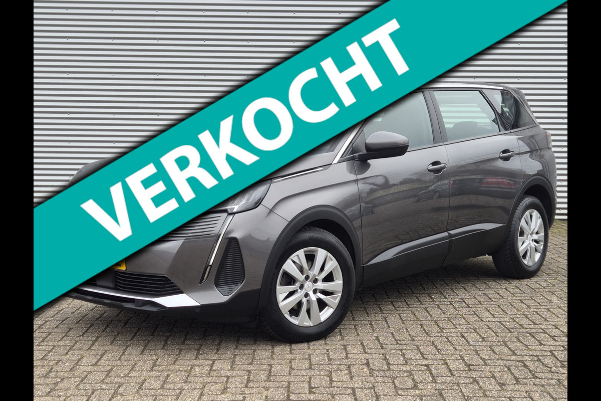 Peugeot 5008 1.2 PureTech 7 Persoons Navi Carplay Camera Trekhaak Dealer Onderhouden