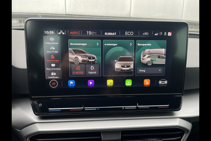 Seat Leon Sportstourer 1.4 TSI eHybrid PHEV FR Business Intense | LED | Virtual Cockpit | Memory | Navi | Camera | Carplay | ACC | Sfeerverlichting