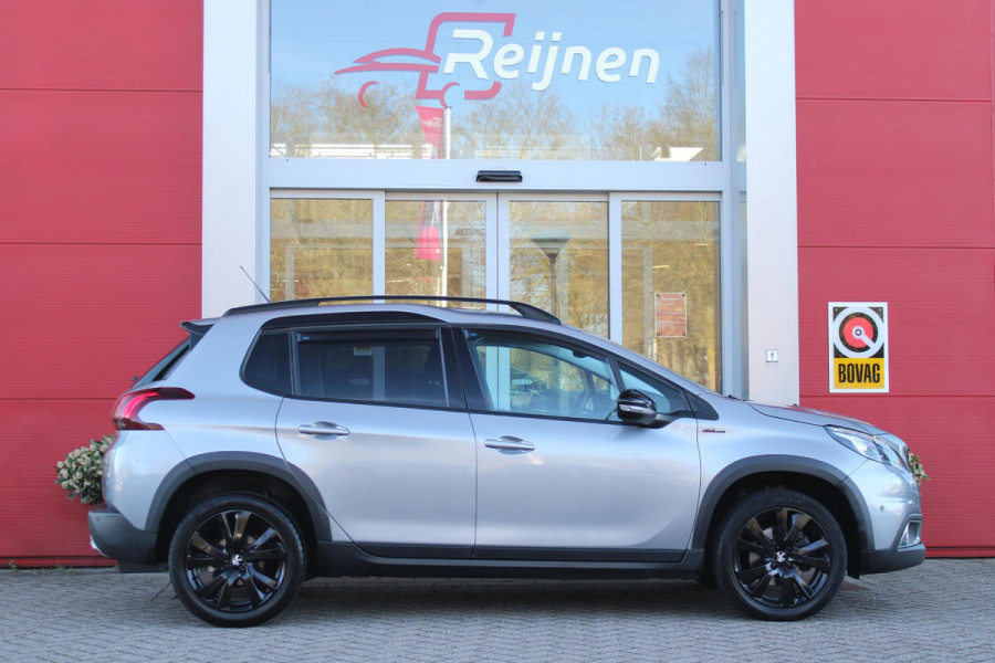 Peugeot 2008 1.2 130PK GT-LINE | PANORAMA DAK | GRIP CONTROL | CRUISE CONTROL | DAB+ RADIO | APPLE CARPLAY/ANDROID AUTO | NAVIGATIE | ACHTERUITRIJ CAMERA | 17" LICHTMETALEN VELGEN "BLACK" | CLIMATE CONTROL | PARKEERSENSOREN VOOR + ACHTER | GETINTE ACHTERRUITEN | ZWARTE DAK RELING |